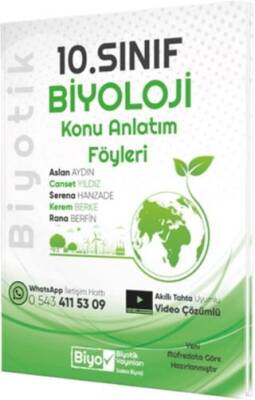 10. Sınıf Biyoloji Konu Anlatım Föyleri - 1