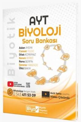 AYT Biyoloji Soru Bankası - 1