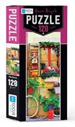 Blue Focus Green Bicycle 128 Parça Puzzle - Blue Focus Yayınları