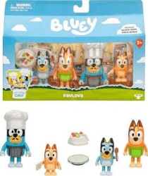 Bluey 4`Lü Figür Set - Neco Toys