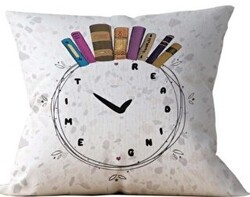 Bookstagram Yastık - Reading Time - Bcoverart