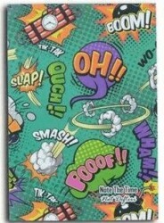 Boom Comic Patterns Not Defteri - Note The Time