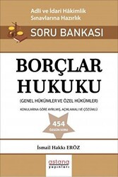 Astana Yayınları Borçlar Hukuku - Adli ve İdari Hakimlik Sınavı Soru Bankası - 1