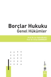 Borçlar Hukuku Genel Hükümler - 1