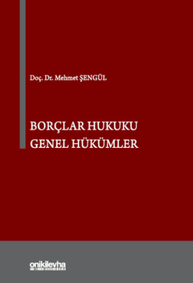 Borçlar Hukuku Genel Hükümler - 1
