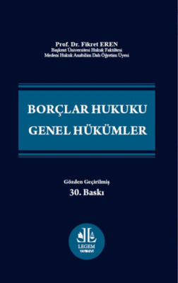 Borçlar Hukuku Genel Hükümler - 1
