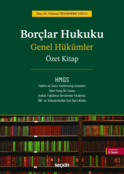 Borçlar Hukuku Genel Hükümler Özet Kitap - Seçkin Yayıncılık