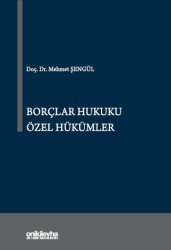 Borçlar Hukuku Özel Hükümler - On İki Levha Yayınları