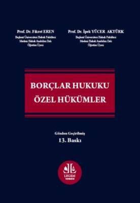 Borçlar Hukuku Özel Hükümler - 1