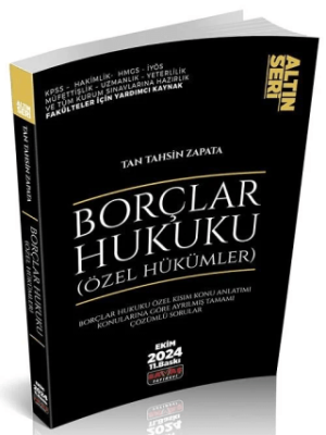 Borçlar Hukuku Özel Hükümler Altın Seri - 1