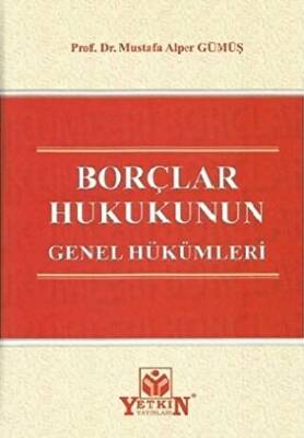 Borçlar Hukukunun Genel Hükümleri - 1