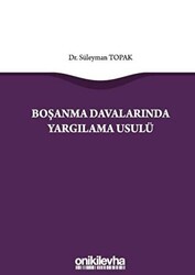 Boşanma Davalarında Yargılama Usulü - On İki Levha Yayınları