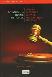 Boşanmanın Hukiki Neticeleri - Beta Yayınevi