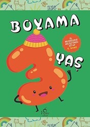 Boyama 3 Yaş El Becerisini Geliştiren Kitap - Vişne Çocuk