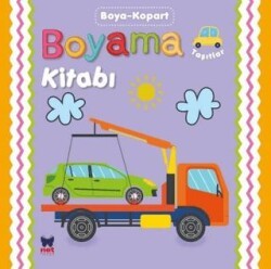 Boyama Kitabı Boya - Kopart - Taşıtlar - Net Çocuk Yayınları