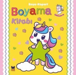 Boyama Kitabı Boya - Kopart - Unicorn - Net Çocuk Yayınları