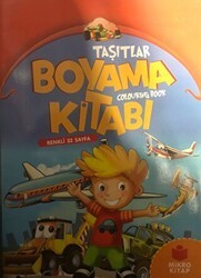 Boyama Kitabı: Taşıtlar - Mikro Kitap