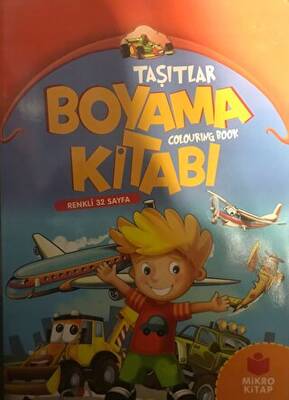Boyama Kitabı: Taşıtlar - 1