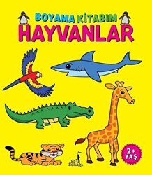 Boyama Kitabım - Hayvanlar - Pal Sokağı Yayınları