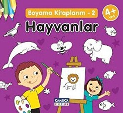 Boyama Kitaplarım - 2 Hayvanlar - Çamlıca Çocuk Yayınları