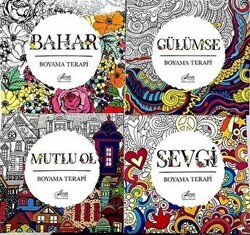 Boyama Terapi Mandala - 4 Kitap - Lilamor Dükkan