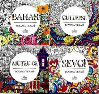 Boyama Terapi Mandala - 4 Kitap - 1