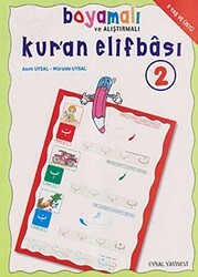 Boyamalı Alıştırmalı ve Kur`an Elifbası 2 - Uysal Yayınevi