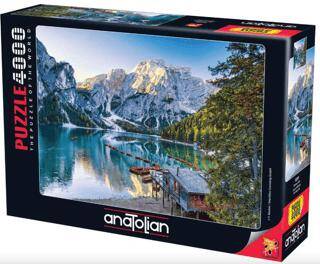 Braies Gölü 4000 Parça Puzzle - 1