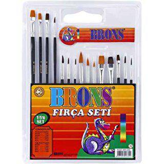 Brons Fırça Seti 15Li - 1