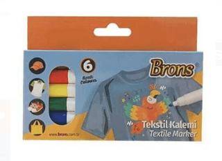 Brons Tekstil Marker 6 Lı Set - 1