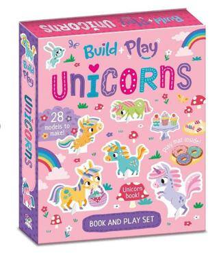 Build and Play - Unicorns Book and Play Set - 1