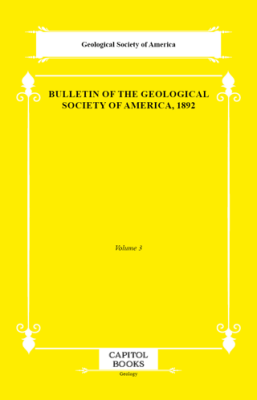 Bulletin of the Geological Society of America, 1892 - 1