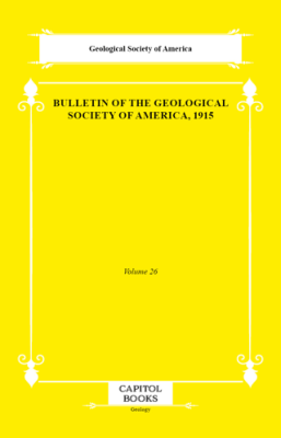 Bulletin of the Geological Society of America, 1915 - 1
