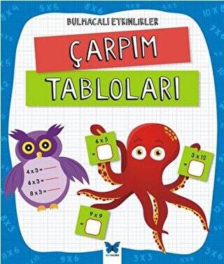 Bulmacalı Etkinlikler Çarpım Tabloları - 1