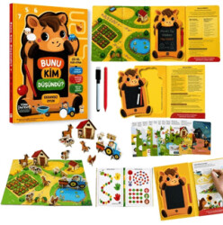 Bunu Kim Düşündü? Tabletli - Maketli Etkinlik Kitabı - Sincap Kitap