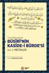 Busiri’nin Kaside-i Bürde’si Cilt 2: Metinler - DBY Yayınları