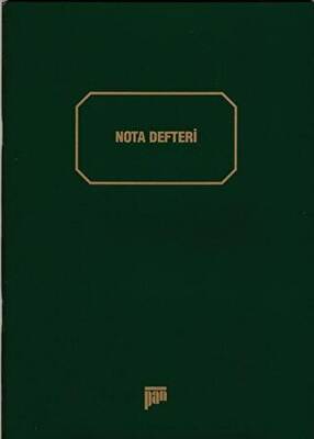 Büyük Nota Defteri - 1