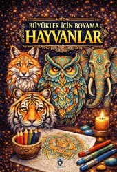 Büyükler İçin Boyama Hayvanlar - Dorlion Yayınları