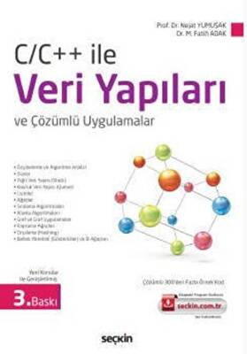 C-C++ ile Veri Yapıları ve Çözümlü Uygulamalar - 1