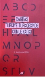 Çağdaş Türkiye Türkçesinde Cümle Yapısı - Paradigma Akademi Yayınları