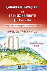 Çanakkale Savaşları ve Fransız Kamuoyu 1915-1916 - Pegem Akademi Yayıncılık