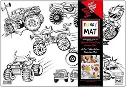 Canavar Kamyonetler - Funny Mat - Akademi Çocuk