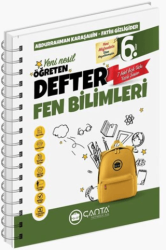 6. Sınıf Fen Bilimleri Okula Yardımcı Öğreten Defter 2025-2026 - Çanta Yayınları