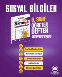 6. Sınıf Sosyal Bilgiler Okula Yardımcı Öğreten Defter 2025-2026 - Çanta Yayınları