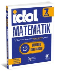 Çanta Yayınları 7. Sınıf İdol Matematik Başlangıç Soru Bankası - Çanta Yayınları