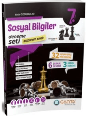 Çanta Yayınları 7. Sınıf Sosyal Bilgiler Kazanım Sıralı Deneme Seti - 1