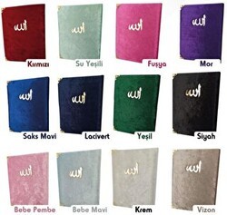 Çantaboy Fihristli Kadife Yasin-i Şerif H-79 - Haktan Yayınları