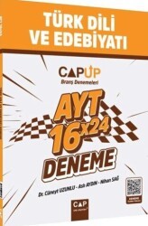 Çap Yayınları AYT Türk Dili ve Edebiyatı 16 X 24 Up Deneme - 1