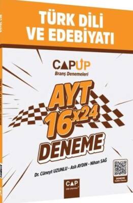 Çap Yayınları AYT Türk Dili ve Edebiyatı 16 X 24 Up Deneme - 1