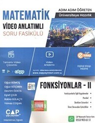 Matematik Fonksiyonlar 2 Video Anlatımlı Soru Fasikülü - Çap Yayınları